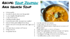 Squash soup recipe