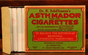 Asthma Cigarettes. 
