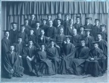 First graduating class, 1888. 