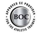Approved CE Provider for the Athletic Trainer. 
