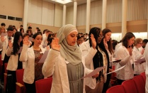PharmD students at White Coat Ceremony 2022. 