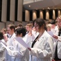 PharmD students at White Coat Ceremony 2023. 