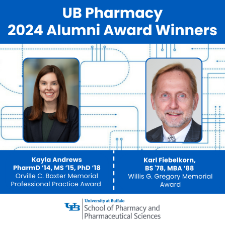 Pharmaceutical Sciences UB Excellence in Research, Scholarship and Creativity Awardees. 