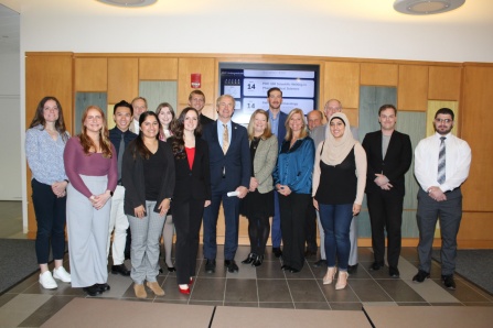 SPPS students and legislators at PLAID Day 2023. 