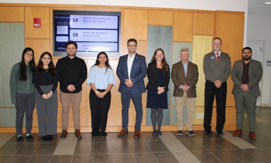 UB SPPS students and faculty with legislators at PLAID Day. 