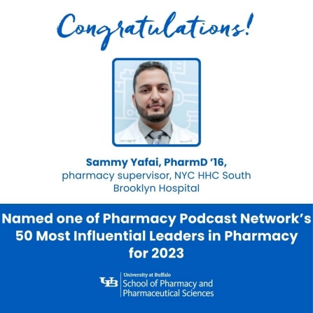 Yafair named one of PPN's 50 most influential leaders in pharmacy for 2023. 