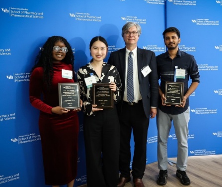 SPPS faculty, graduates and award winners at Spring Celebration Luncheon. 