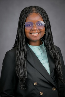 Mfonabasi Ette, PharmD, RPh, PhD ’25. 