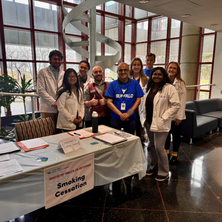 Students walking into Pharmacy Building during Welcome Week 2024. 
